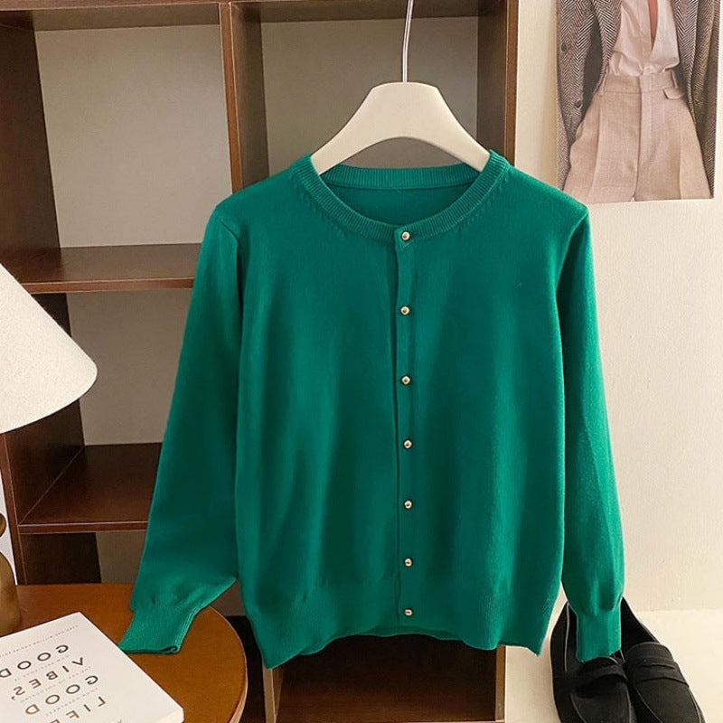 Women's Early Autumn Thin Type Long-sleeved Top