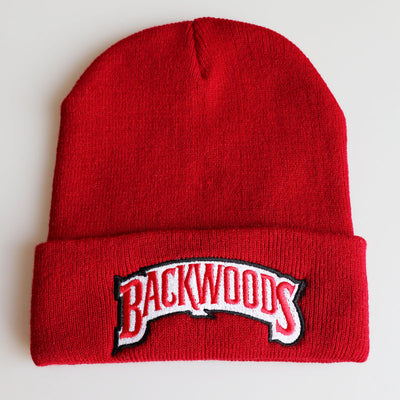 1pc Cozy "BACKWOODS" Thermal Knitted Hat for Men - Soft, Warm, and Breathable - Ideal Gift Choice for Outdoor Enthusiasts and Casual Wear