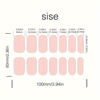 6 Sets of CS Waterproof Gel Nail Film Full Stickers Japanese and Korean Style Little Red Book Same Style Nail Stickers Wholesale