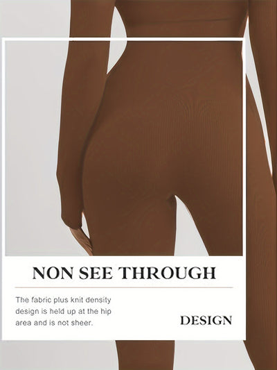 Seamless Long Sleeve Jumpsuit