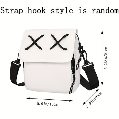 Single Shoulder Crossbody Bag Ins Casual Sports Single Shoulder Small Backpack Japanese Street Trend Couple Leisure Bag