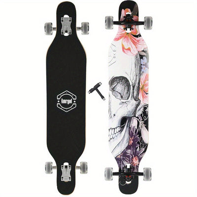 42 inches Complete Longborads Drop Through Deck Concave Cruise Profional Longboards