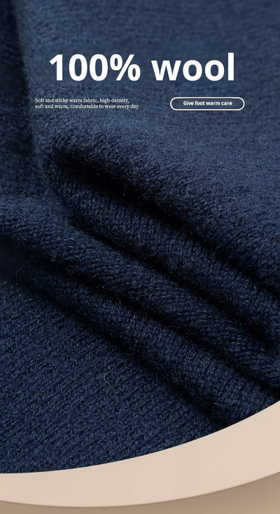 KAISER Men's Cozy Wool V-Neck Sweater - Casual Striped Long Sleeve Pullover for Fall/Winter, Soft & Warm, Korean And Japanese Targeted, Fashion