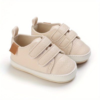 Toddler Baby Sneakers Soft Sole Non-slip Hook And Loop Fastener Shoes First Walkers Crib Shoes Girls And Boys