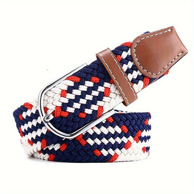 Men's Canvas Belt Women's Elastic Belt Korean Version Elastic Elastic Belt Golf Belt