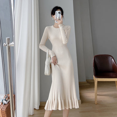 Women's Korean-style Fishtail Knitted Dress