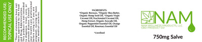 CBD Hemp Pain Cream - 750mg