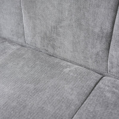 Modern 2-Seater Sectional Sofa - Modular Loveseat Couch with Cushioned Backrest, Space-Saving Sleeper Sofa for Small Apartments, Living Room, Bedroom, Office - Easy Assembly, No Tools Needed, Durable Fabric Upholstery - Ideal