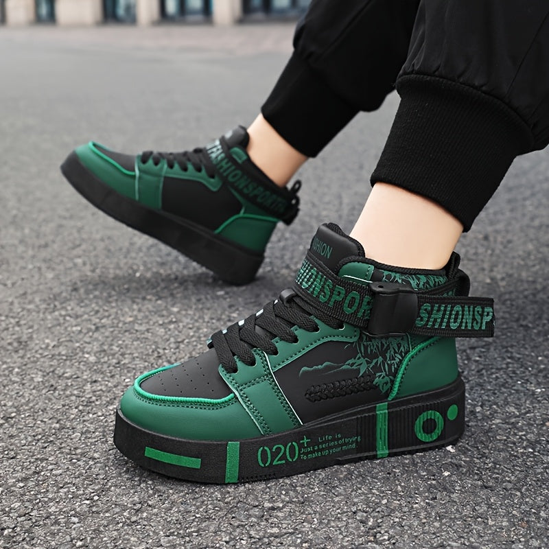 Four M2688 Women's Classic Low-Top Sneakers, Lace-Up Comfortable Hiking Shoes, Trendy Streetwear Basketball Sports Shoes, Korean Style Versatile for Outdoor Activities and All Seasons