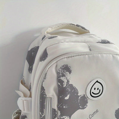 Schoolbag Female Junior High School Student High Capacity Korean Fashion Versatile College Style High School Student Backpack