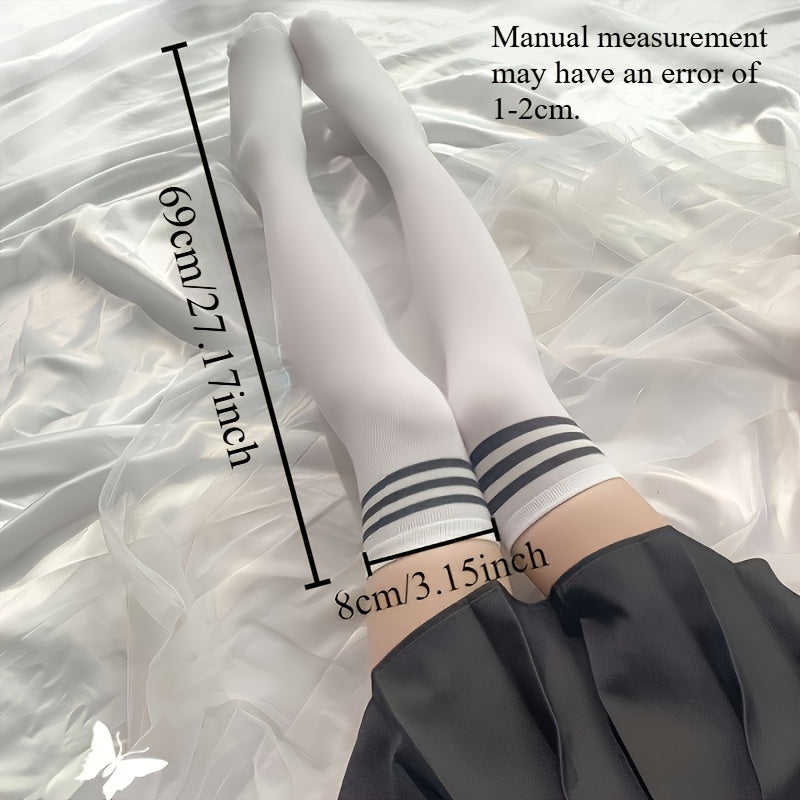 1 Pair/2 Pairs Autumn and Winter Extended Warm Long Socks