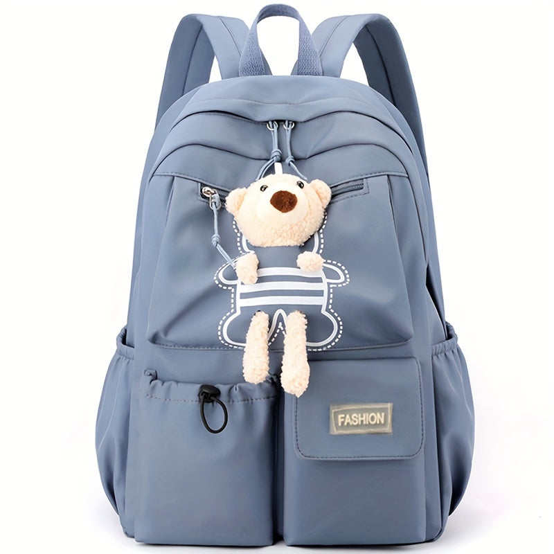 Stylish And Attractive Women'S Backpack in a Simple Korean Design, Perfect for And Versatile for Any Outfit. [Zipper Pull Direction Random]