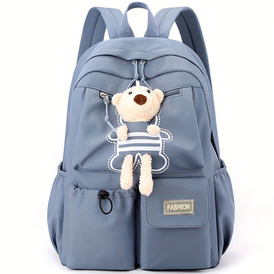 Stylish And Attractive Women'S Backpack in a Simple Korean Design, Perfect for And Versatile for Any Outfit. [Zipper Pull Direction Random]