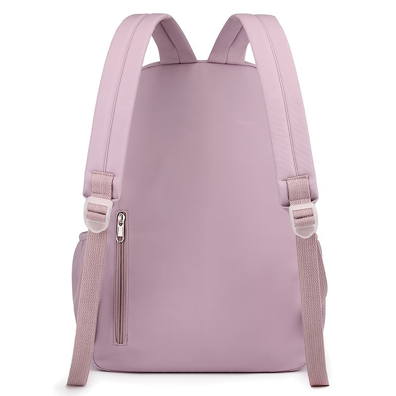 Stylish And Attractive Women'S Backpack in a Simple Korean Design, Perfect for And Versatile for Any Outfit. [Zipper Pull Direction Random]