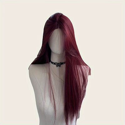Red Lace Front Wig