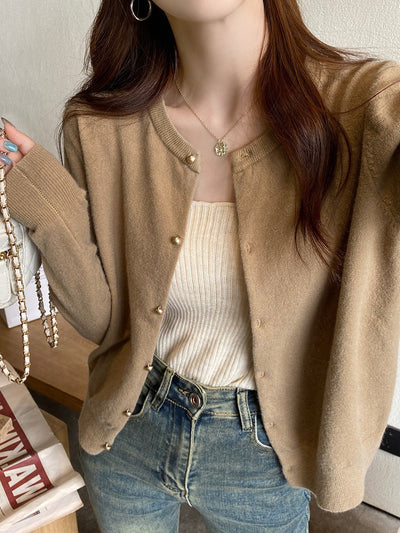 Women's Early Autumn Thin Type Long-sleeved Top