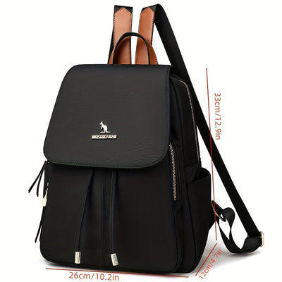 2024 New Korean-Style Versatile Fashionable Large Capacity Backpack for Women, Ideal for Casual Travel