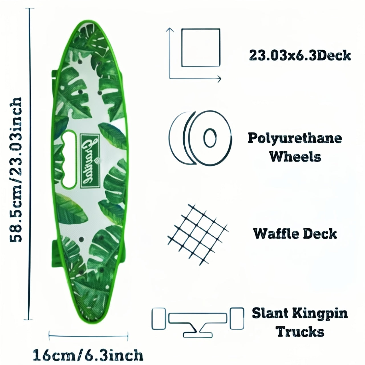 Mini Cruiser, 23-inch