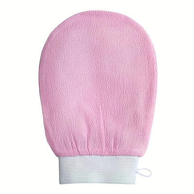 Korean Exfoliating Mitts - Visibly Lift Away Dead Skin, Great for Spray Tan Removal or Keratosis Pilaris - 100% Viscose Fiber