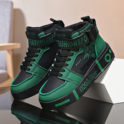 Four M2688 Women's Classic Low-Top Sneakers, Lace-Up Comfortable Hiking Shoes, Trendy Streetwear Basketball Sports Shoes, Korean Style Versatile for Outdoor Activities and All Seasons