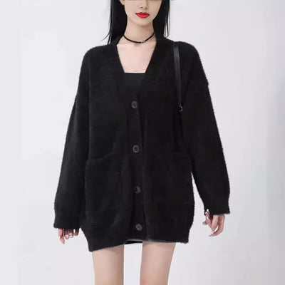 Women's High-grade Loose Soft Glutinous Lazy Coat