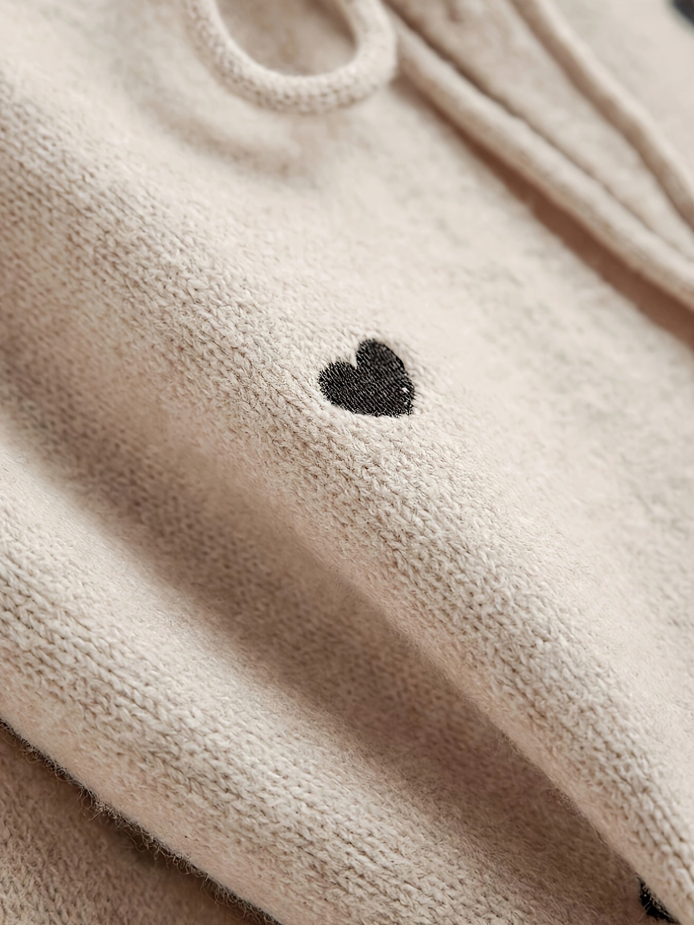 Women'S Soft Pink Sweater - Pastel Pink Cardigan with Front Tie-Waist, Heart Pattern, Boat Neck Longline Blouse for Fall/Winter Layering - Cozy Chic Sweater for Everyday Formal Outfits, Cute Sweaters, Winter Wardrobe, Feminin