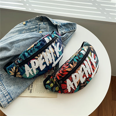 Men's and Women's Chest Bag, Shoulder Crossbody Bag, Adjustable Shoulder Bag, Motorcycle Korean Style Casual Small Waist Bag, Men's Bag