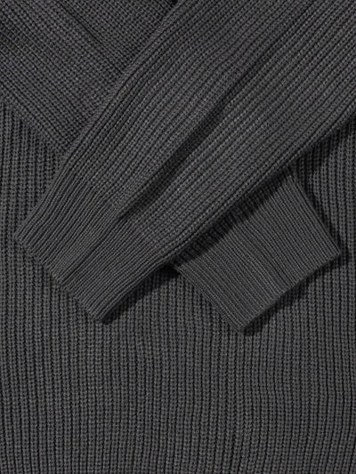 Men'S & Women'S Unisex Knit Sweater, Casual Crew Neck Pullovers, Rib-Knit Long Sleeve, All-Season Acrylic 100%, Loose Fit Solid Color, Medium Stretch, Japanese & Korean Style Streetwear