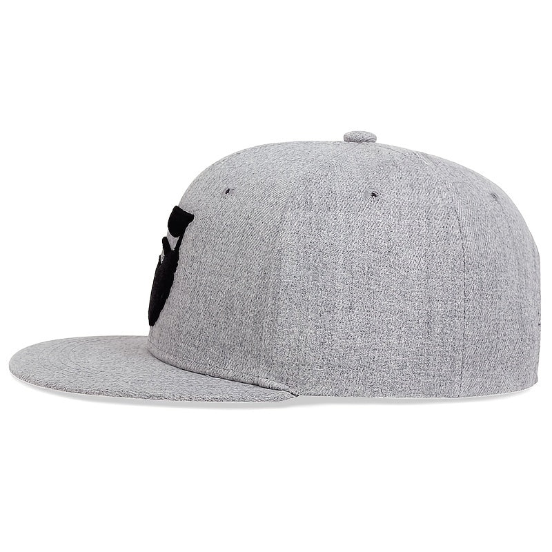 Ideal Choice for Gifts Men's Casual Embroidered Beard Baseball Cap
