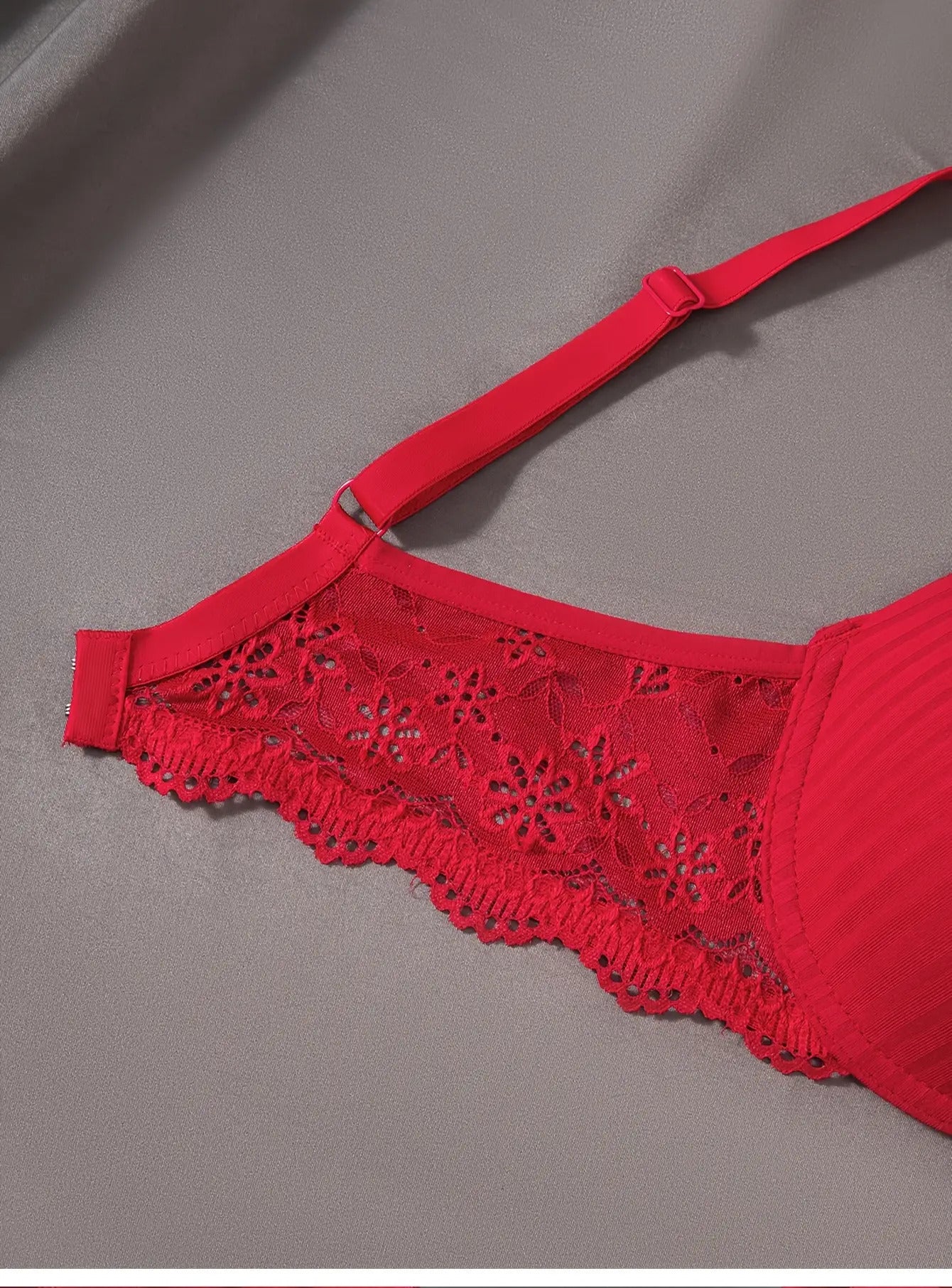 [6pcs] Elegant Striped Push-Up Bras