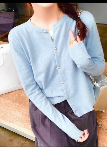 Women's Early Autumn Thin Type Long-sleeved Top