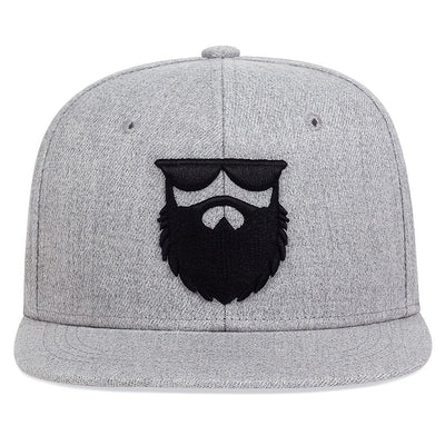 Ideal Choice for Gifts Men's Casual Embroidered Beard Baseball Cap