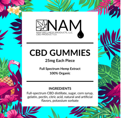 CBD Gummies 25mg