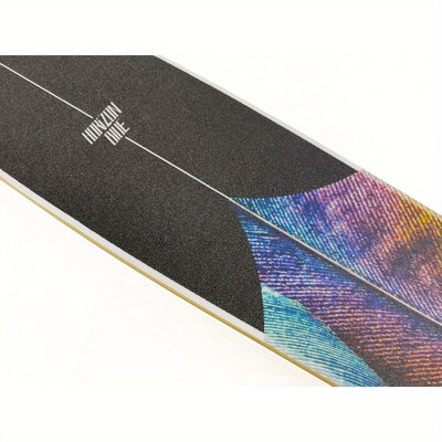 44-Inch Vintage-Style Pintail Cruiser with a Double Kick Hard Rock Maple Deck And an Anti-Wheelbite Shock-Absorbing System, Perfect for Various Cruising Scenarios.