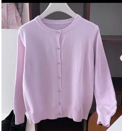 Women's Early Autumn Thin Type Long-sleeved Top