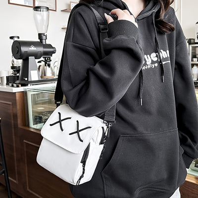 Single Shoulder Crossbody Bag Ins Casual Sports Single Shoulder Small Backpack Japanese Street Trend Couple Leisure Bag