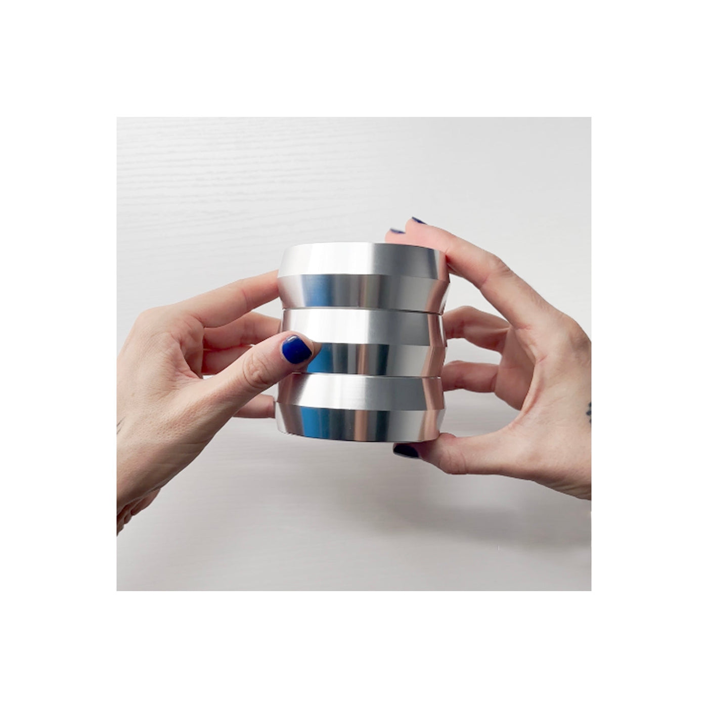 Sackville Gilded Grinder - Silver