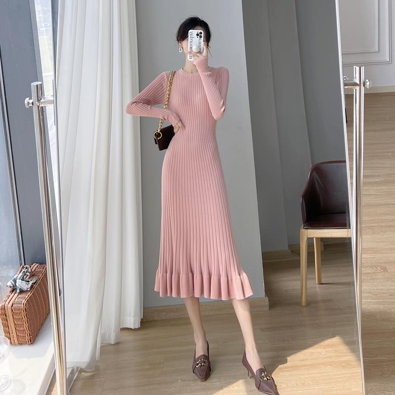 Women's Korean-style Fishtail Knitted Dress