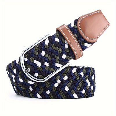 Men's Canvas Belt Women's Elastic Belt Korean Version Elastic Elastic Belt Golf Belt
