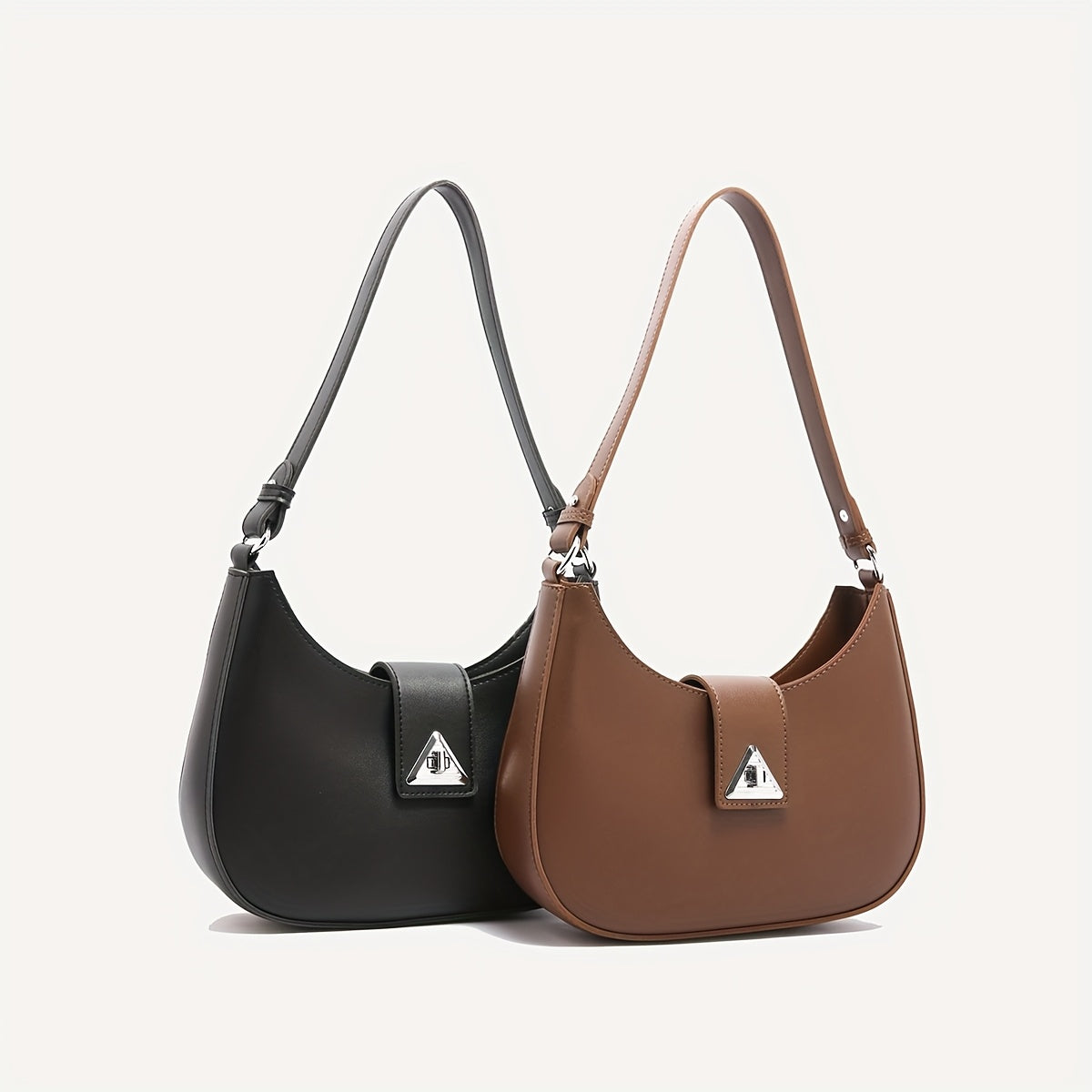 Korean High-end Texture Bag for Women, Fashionable And Versatile, Simple Single Shoulder Underarm Bag, Crescent Shaped Bag for Women