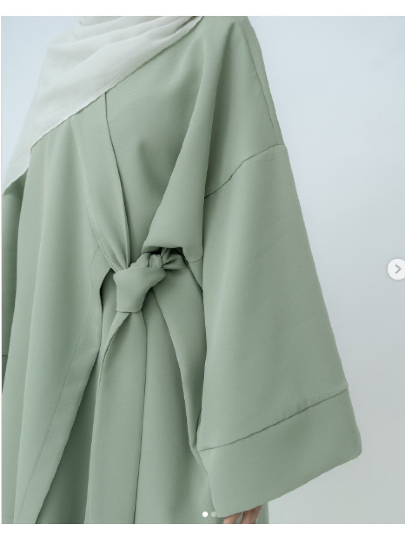 Women's Islamic Abaya Kurung Hanbok Outfit - Elegant Korean-Hijab Inspired Two-Piece with Tie Belt, Long Flowing Robe for Wedding, Everyday, Ramadan - Modest Muslim Formal & Casual Attire, Muslim Dress, Modest Event Wear, Str