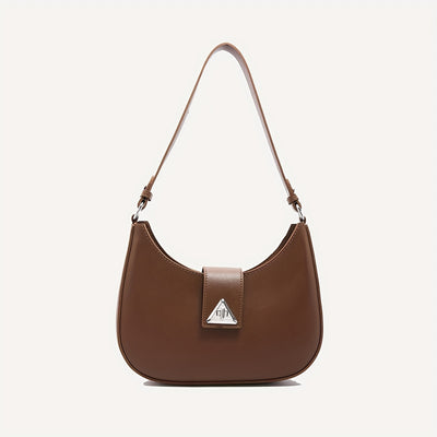 Korean High-end Texture Bag for Women, Fashionable And Versatile, Simple Single Shoulder Underarm Bag, Crescent Shaped Bag for Women