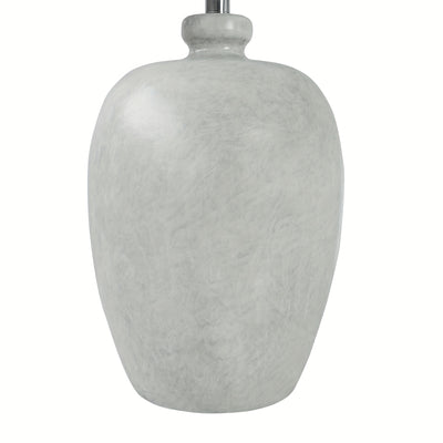 Rustic Farmhouse Ceramic Table Lamp for Bedroom, Living Room, Dining, Office, Ice Pattern Effect Lamp Body with White Linen Shade(Bulb Not Included), Lamps For Living Room, Table Lamps For Living Room, Bedside Lamp For Bedroo