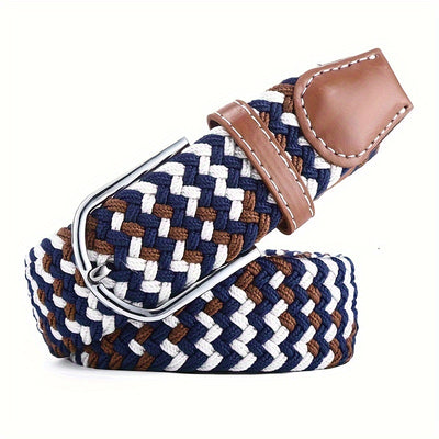 Men's Canvas Belt Women's Elastic Belt Korean Version Elastic Elastic Belt Golf Belt