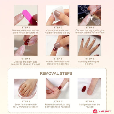 10pcs Y2K Minimalist Japanese & Korean Style Press-On Nails Set - Super Long Coffin Shape with Pink, Red Cherry, Polka Dots, Heart & Bow Knot Designs - Pearlescent Glossy Finish, Elegant & Cute Kawaii Nail Art Kit