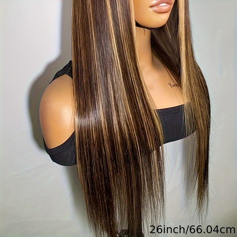 Honey Blonde Ombre Straight Wig