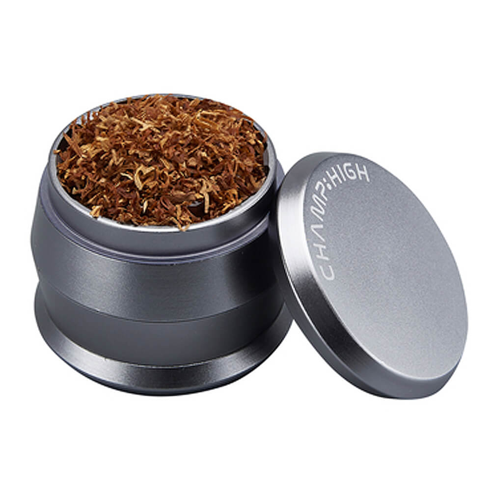 Champ High Grinder Grau – 4-teilig, 60 mm