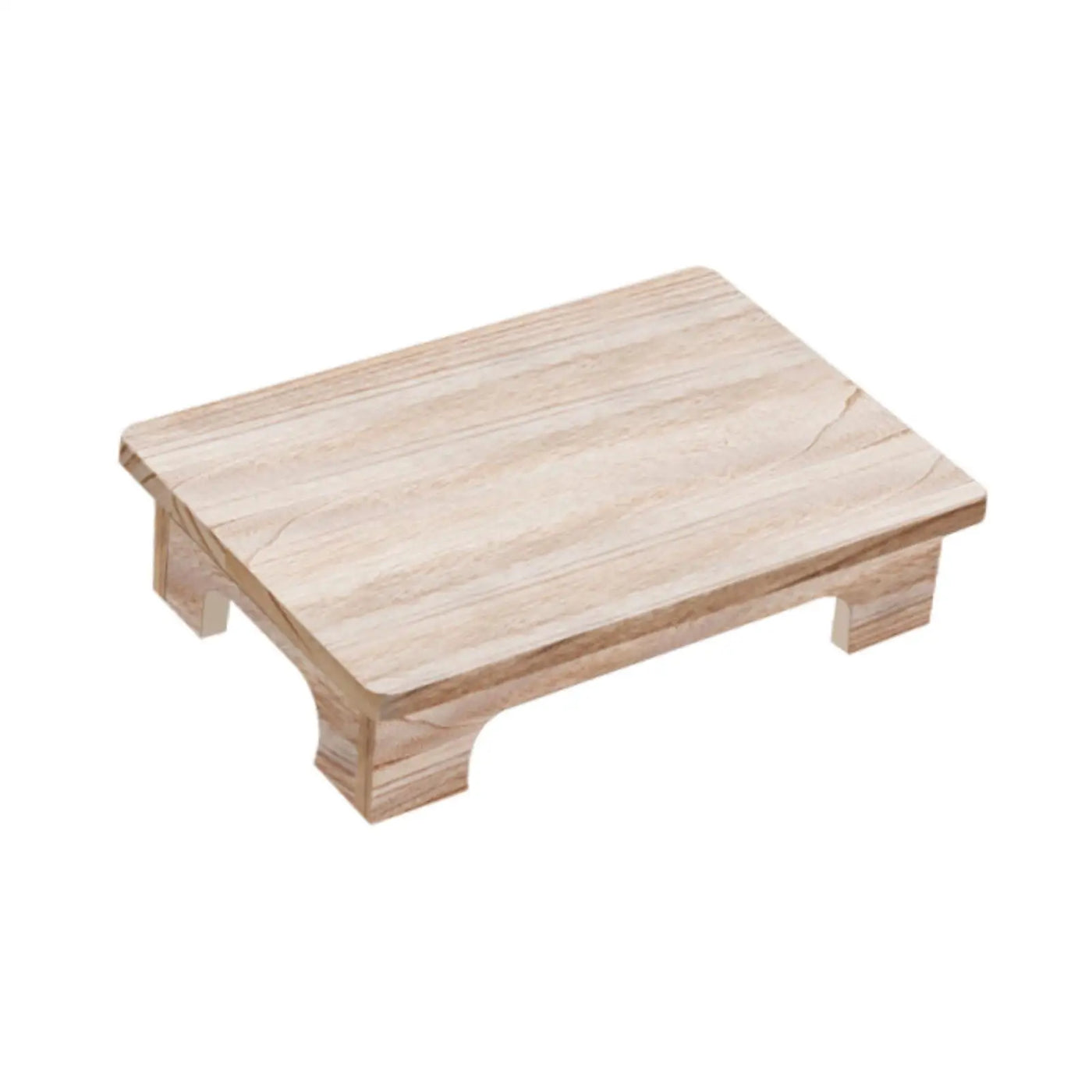 Wood Low Tea Table Coffee Table Tatami Table For Balcony Living Room Sitting On The Floor Compact Window Sill Table