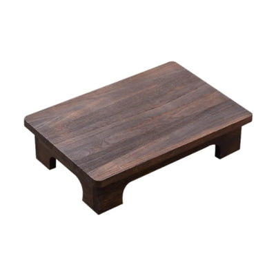 Wood Low Tea Table Coffee Table Tatami Table For Balcony Living Room Sitting On The Floor Compact Window Sill Table