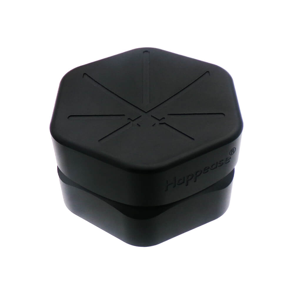 Katana Grinder Aluminium Schwarz 2 Teile – 60mm